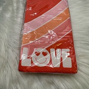 🧡10/$10 Colorful LOVE napkins